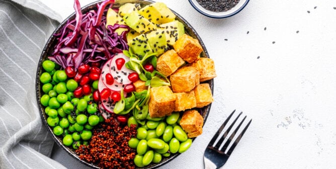 vegan buddha bowl