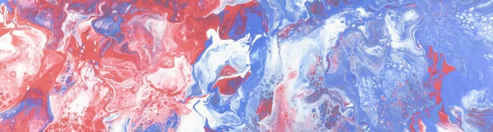 Red White and blue pattern