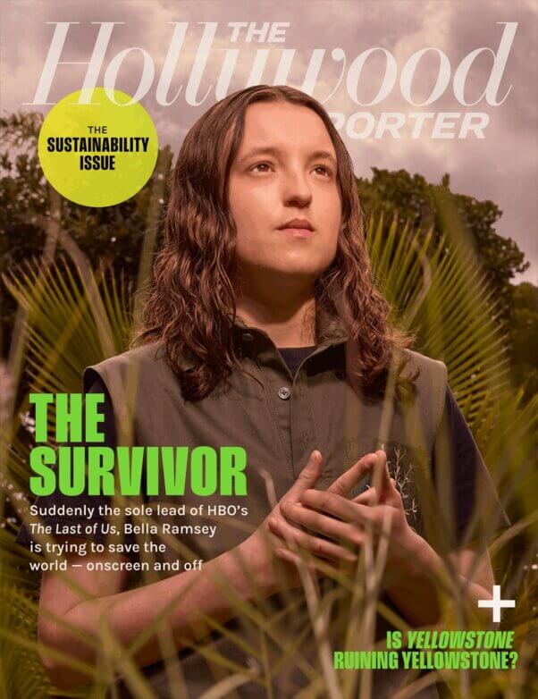 hollywood reporter cover with bella thorne