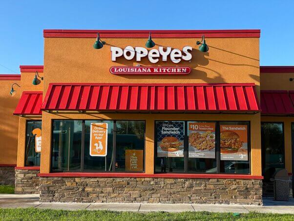 Popeyes restaurant