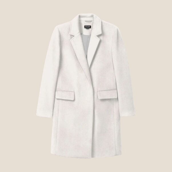 Noize Masa Mid Length Vegan Wool Coat