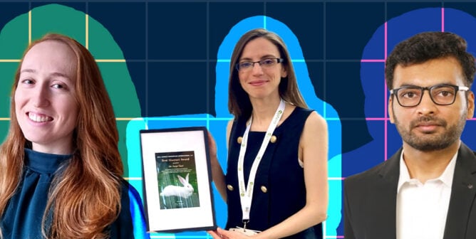 Portraits of award winners