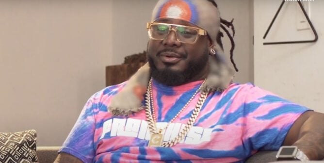 T-Pain screenshot from PETA video