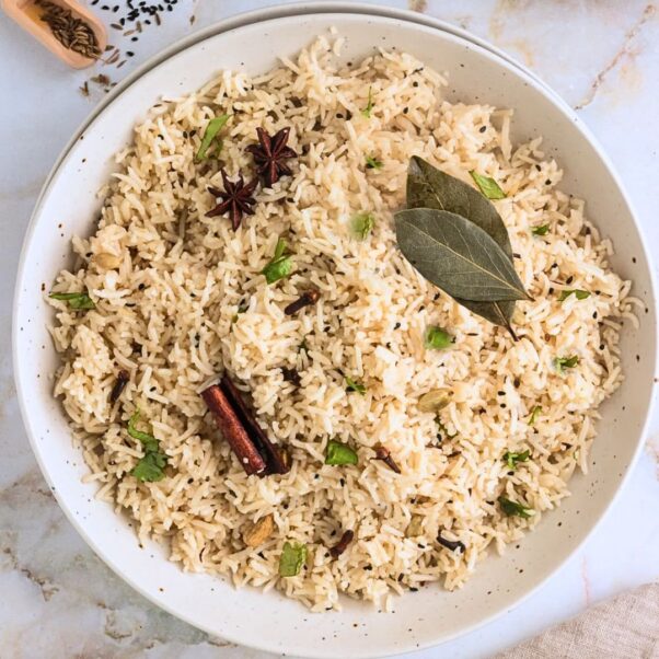 Vegan Jeera Rice