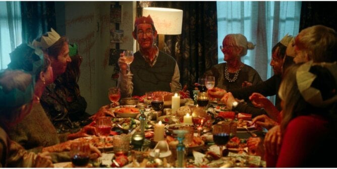 A family dinner with a twist