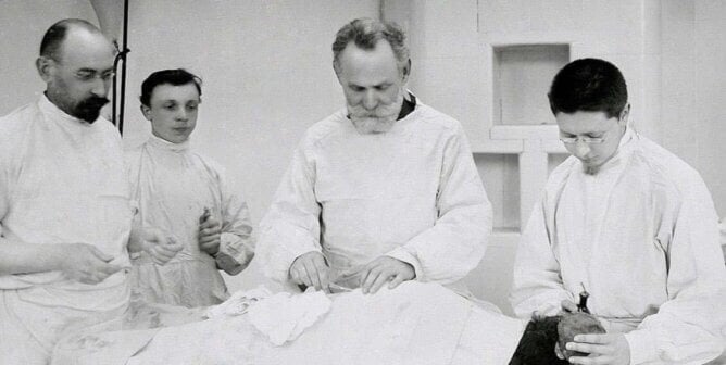 Ivan Pavlov's laboratory