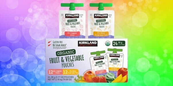 Kirkland organic fruit & vegetable pouches