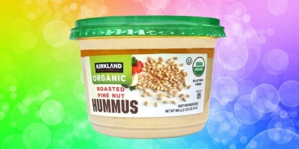 Kirkland Organic Roasted pine nut hummus