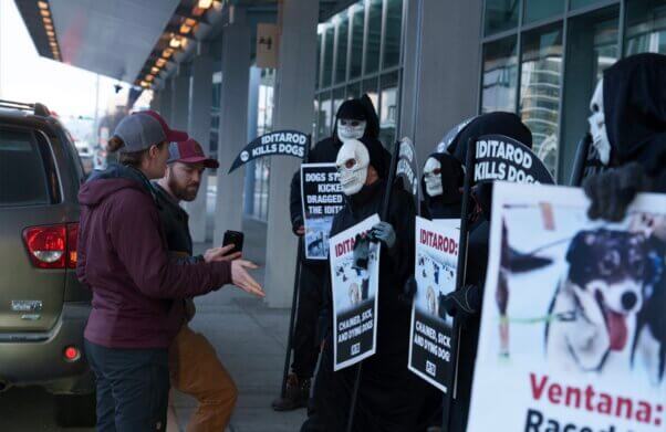 Passersby interacting with reapers