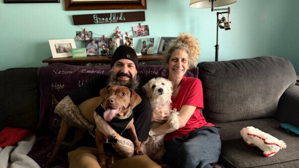 Liora with her family