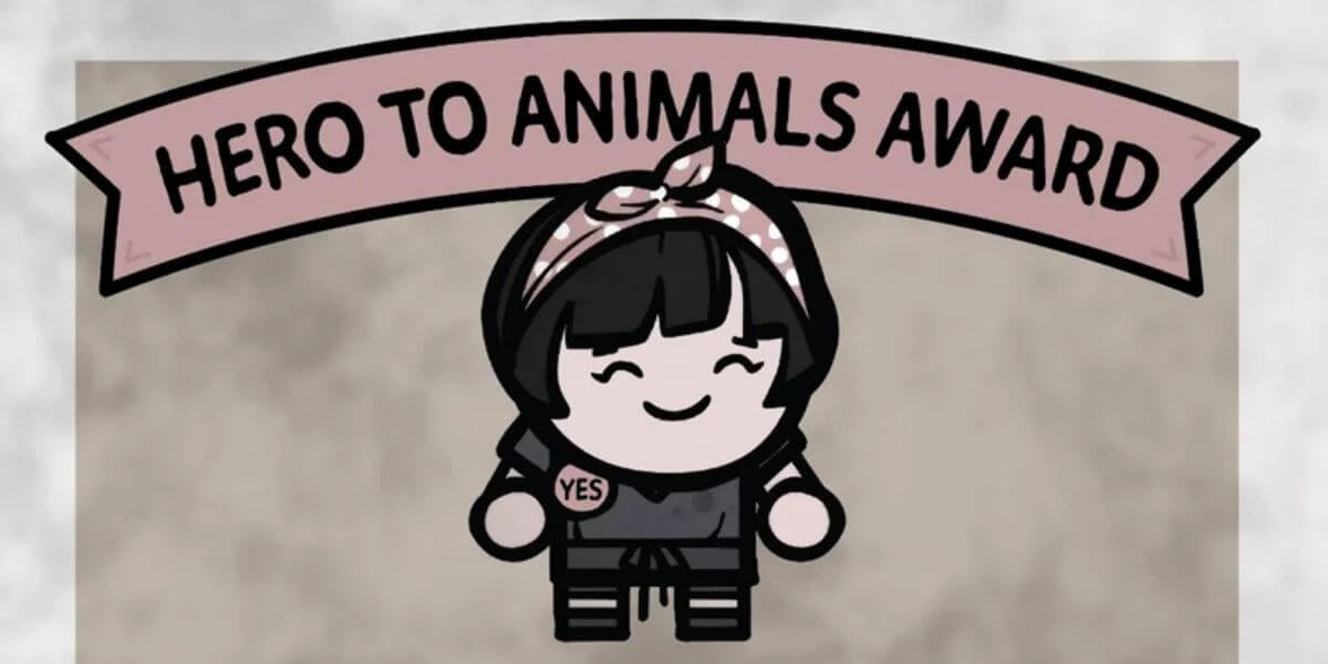 Two Paws Up! Video Game ‘Mewgenics’ Cat Defender Tracy Nabs Award From PETA