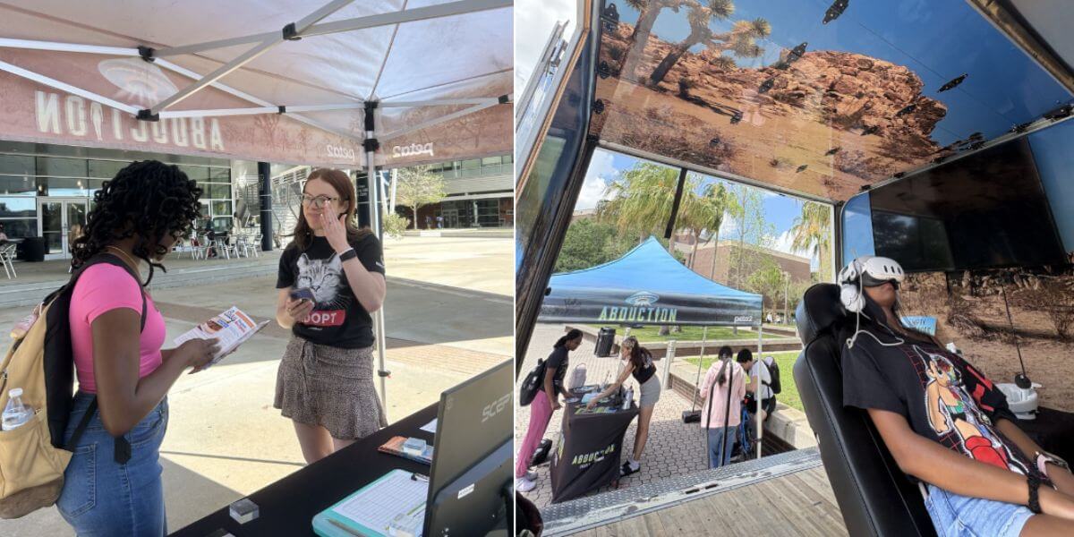 Students seeing Abduction