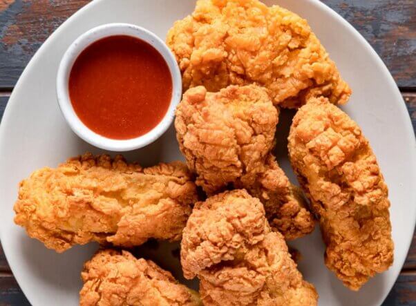 Vegan chicken nuggets
