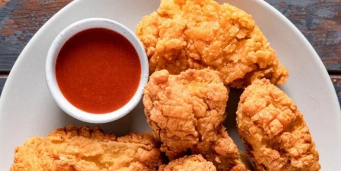 Vegan chicken nuggets