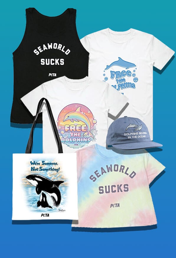 Products available at the PETA shop