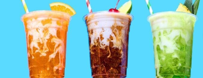 Vegan dirty soda