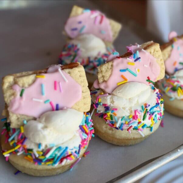 Vegan donuts from Get Caked Donuts on Prince Edward Island
