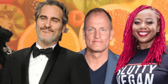 joaquin phoenix, woody harrelson, pinky cole