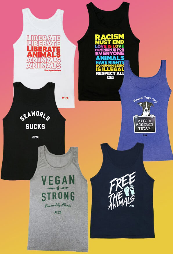 Various tank tops for sale