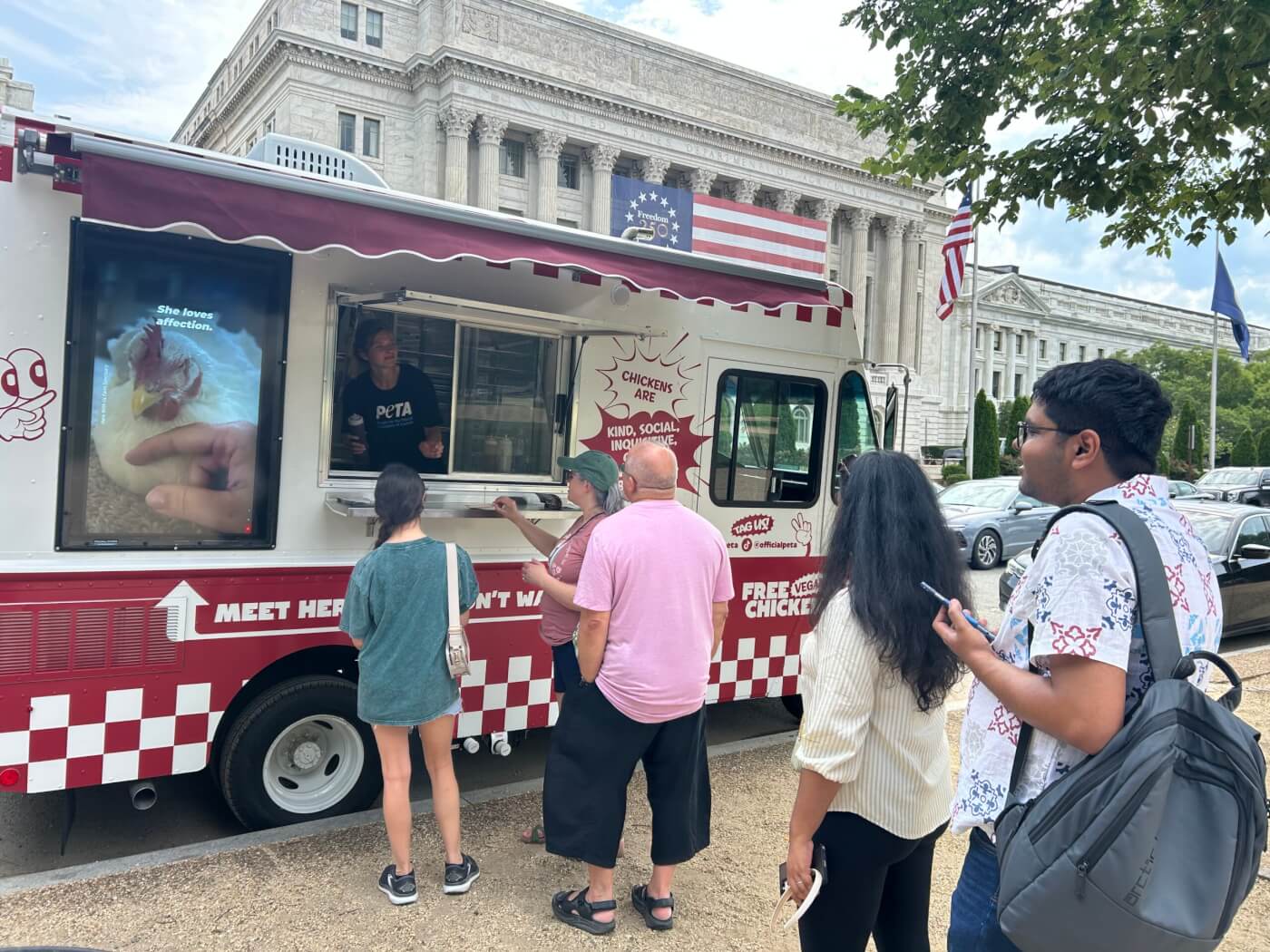 Chicken truck demo tour