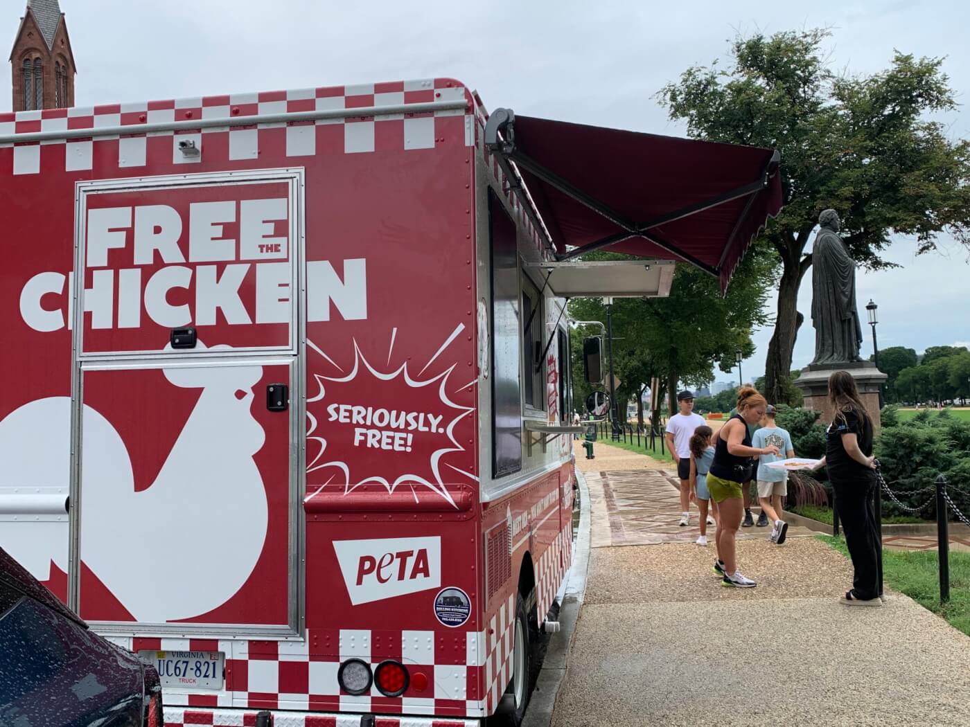 Chicken truck demo tour