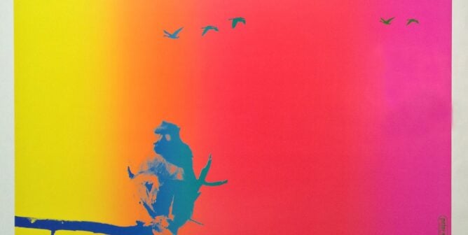 PETA poster by Peter Max