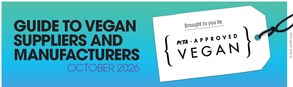 PETA Guide to Vegan Suppliers and Manufacturers October 2026